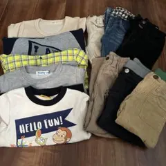 キッズ　秋冬物　100 トレーナー　ズボン　まとめ売り