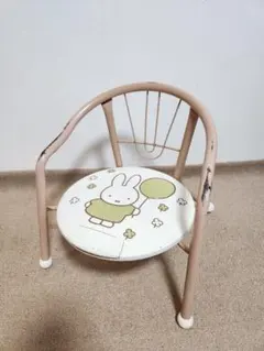 未使用 美品 ミッフィー くんくん チェア 幼児、子供用椅子 miffy ミッフィー キッズチェア ベビーチェア 豆イス 椅子