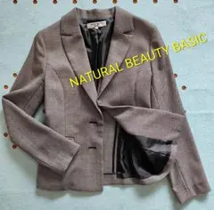 NATURAL BEAUTY BASIC テーラードジャケット ビジネス