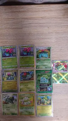 フシギダネ、フシギバナ、フシギソウ、セット ポケモンカード 10枚