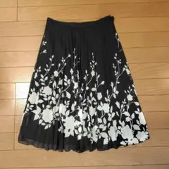 peyton place 花柄プリーツフレアスカート Mのサムネイル