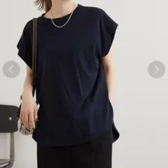 FRAMeWORK Tシャツ ネイビーのサムネイル