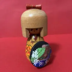 12-296)伝統的な木製こけし人形 - メルカリ