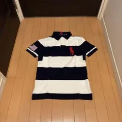 polo ralph lauren ボーダー ポロシャツ ビッグポニー swag