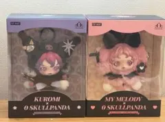 スカルパンダ マイメロ、クロミ セット ぬいぐるみペンダントPOPMA