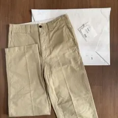 visvim 25ss WIDE CHINO PANTS BEIGE サイズ1