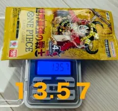 【13.57g】ワンピースカードゲーム 世界最強の戦士 1パック