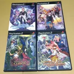 新紀幻想スペクトラルソウズ ジェネレーションオブカオス PS2 4点セット