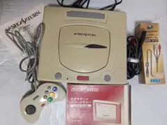 【ジャンク】セガサターン本体 初期型 HST-3220 付属品等付き