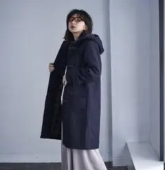 CRAFT STANDARD BOUTIQUE フード付ダッフルコート(ベージュ