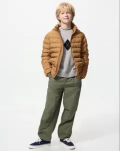 ウォームイージーパンツ 　オリーブグリーン