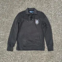 90s Polo ラルフローレン S ポロシャツ 黒