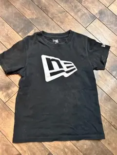 New Era 黒 Tシャツ 140
