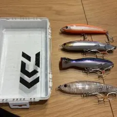 ルアー 4点セット ケース付きのサムネイル