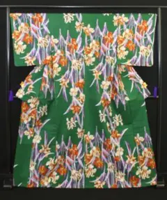 新品・未使用】【ろうけつ染】【注染】【ゆかた】反物から国内仕立 