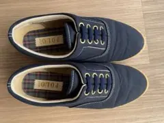 Polo ネイビー キャンバス スニーカーのサムネイル