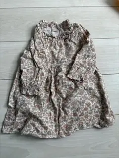 petit main 花柄ワンピース 90cm