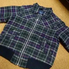 COMME CA DU MODE チェック柄ジャケット 130A キッズ服