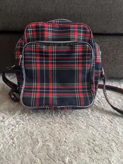 COMME des GARÇONS タータンチェック ショルダーバッグ