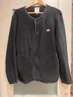 美品！DANTON ブラック フリースジャケット