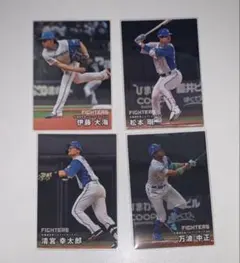 2026プロ野球チップスカード 北海道日本ハムファイターズ 2枚セット