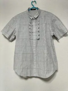Né-net 新品 半袖シャツ チェックのサムネイル
