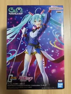ガンダム 45周年 初音ミク 피규어
