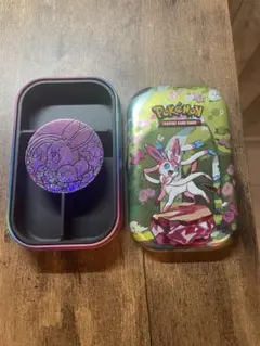 【ミニ缶】海外限定ダメカンケース【ニンフィア】ポケモン　海外限定