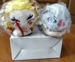 鬼滅の刃 はぐキャラコレクション 煉獄杏寿郎 嘴平伊之助