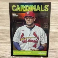 topps archives yadier molina ブラックフォイル