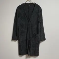 ✨良品✨ SANNARZE【Ｌ】ロングカーディガン Vネック ポケット付
