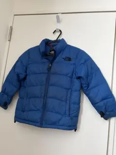 THE NORTH FACE キッズ ダウンジャケット 120 ブルー使用感あり