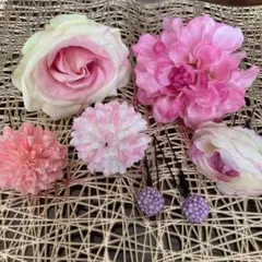 髪飾り(お花) 和装　洋装　【成人式　卒業式　結婚式など】