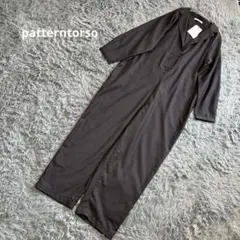 【匿名配送】patterntorso オールインワン　ブラック　長袖