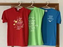 マラソン大会記念Tシャツ 神戸 志賀高原 黒部 3枚セット