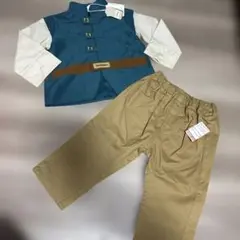 ラプンツェル　フリンライダー　コスチューム　リトシー 90 コスプレ　なりきり