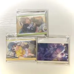 アイプラ　トリエル　スクエア缶バッジ　3つセット