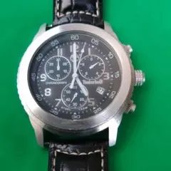 Timberland クロノグラフ 腕時計 ブラック レザーバンド　中古のサムネイル