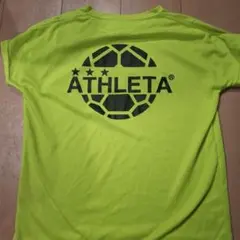 ATHLETA 蛍光イエロー シャツ 限定版 140