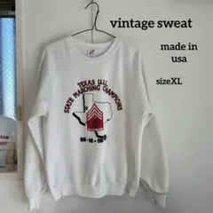 vintage sweat ヴィンテージスウェット 古着 usa製 XL