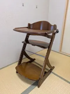 大和屋 すくすくチェア イーエヌ テーブル&ガード付 クリーニング済み