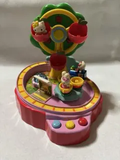 レトロ ハローキティ くるくるゆめランド どうぶつこうえんセット