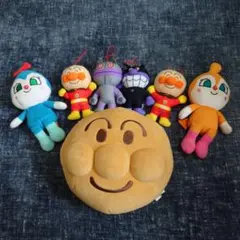 アンパンマン ぬいぐるみ 6体セット
