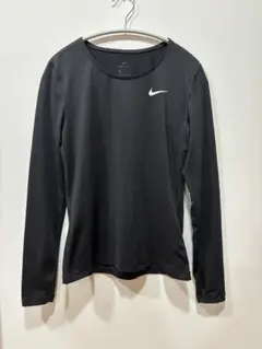 Nike DRI-FITブラック 長袖 トレーニングウェア レディース M