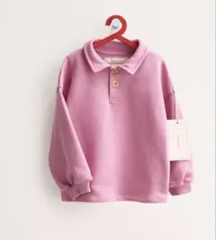 ZARA ピンク 新品タグ付き　ポロシャツ 長袖　92cm