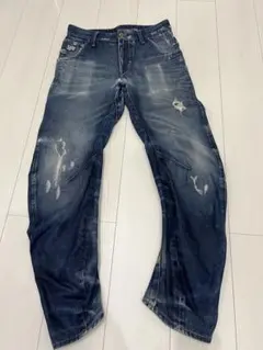 G-Star ダメージ加工 デニムパンツ