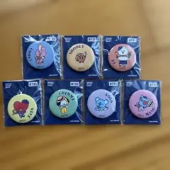 BT21 缶バッジ 7種類セット
