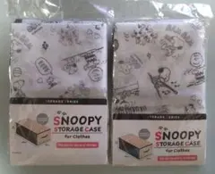 SNOOPY 衣類収納ケース ／２セットのサムネイル