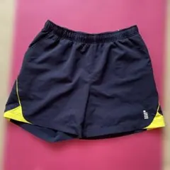 バドミントンパンツ　ゴーセン　レディース　LL ネイビーのサムネイル