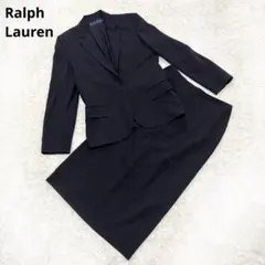 【美品】ラルフローレン　大きいサイズＬ　セットアップ　スーツ　ロングスカート